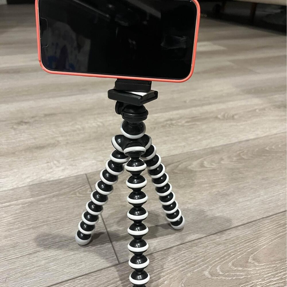 Phone Tripod, Flexible Tripod for iPhone and Android‎ Cell Phone, Portable Small